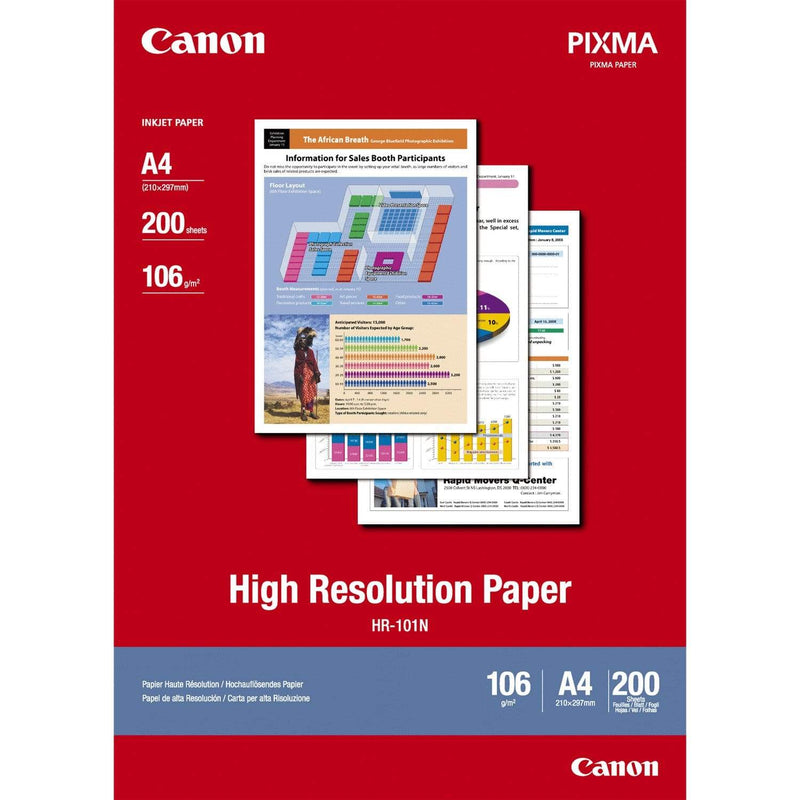 Canon High Resolution Paper A4 - 200 Sheets 1033A001
