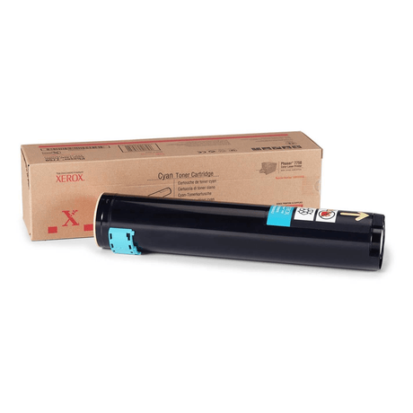 Xerox Phaser 7750 Cyan Toner Cartridge 22,000 Pages Original 106R00653 Single-pack