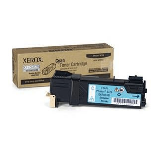 Xerox Phaser 6125 Cyan Toner Cartridge 1,000 Pages Original 106R01335 Single-pack