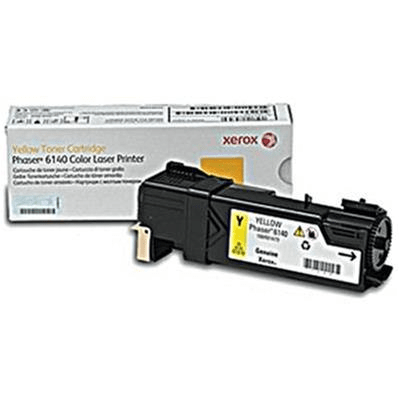 Xerox Phaser 6140 Yellow Toner Cartridge 2,000 Pages Original 106R01483 Single-pack