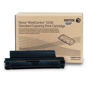 Xerox WorkCentre 3550 Black Toner Cartridge 5,000 Pages Original 106R01529 Single-pack