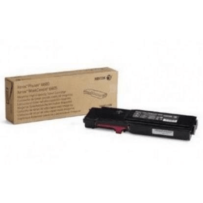 Xerox WorkCentre 6515 Phaser 6510 Magenta Toner Cartridge 2,400 Pages Original 106R03486 Single-pack