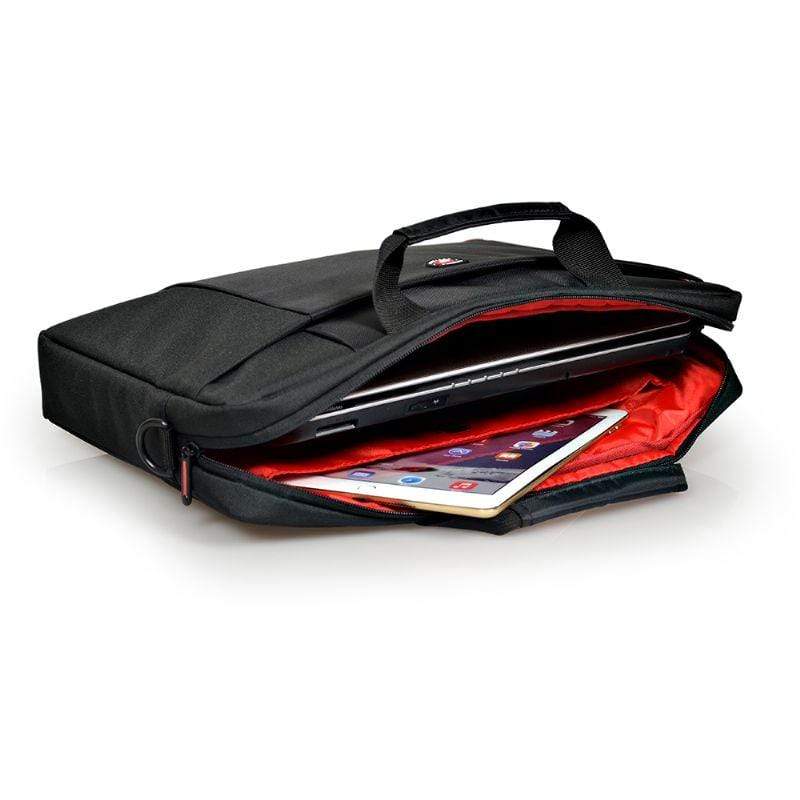 Port Designs Houston Toploading Notebook Case 15.6-inch Briefcase Black