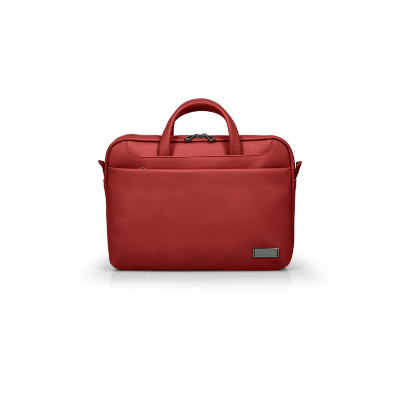 Port Designs Zurich Toploading Notebook Case 14-inch Briefcase Red