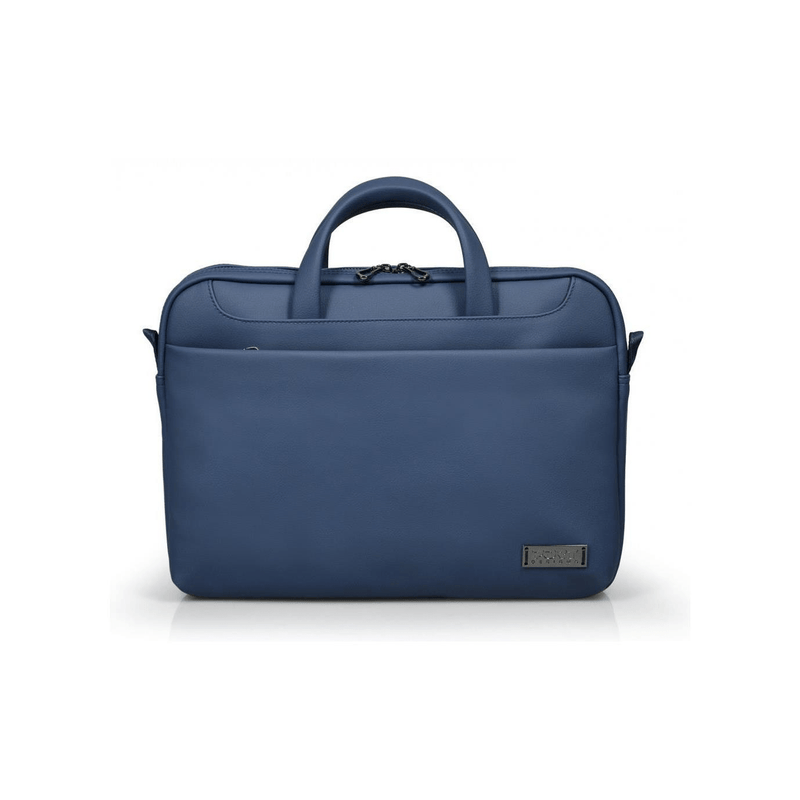 Port Designs Zurich Toploading Notebook Case 14-inch Briefcase Blue