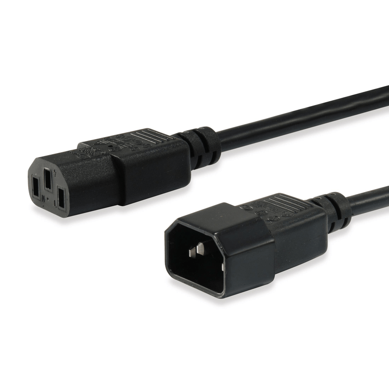 Equip High Quality Power Cord C13 to C14 1.8m 112100