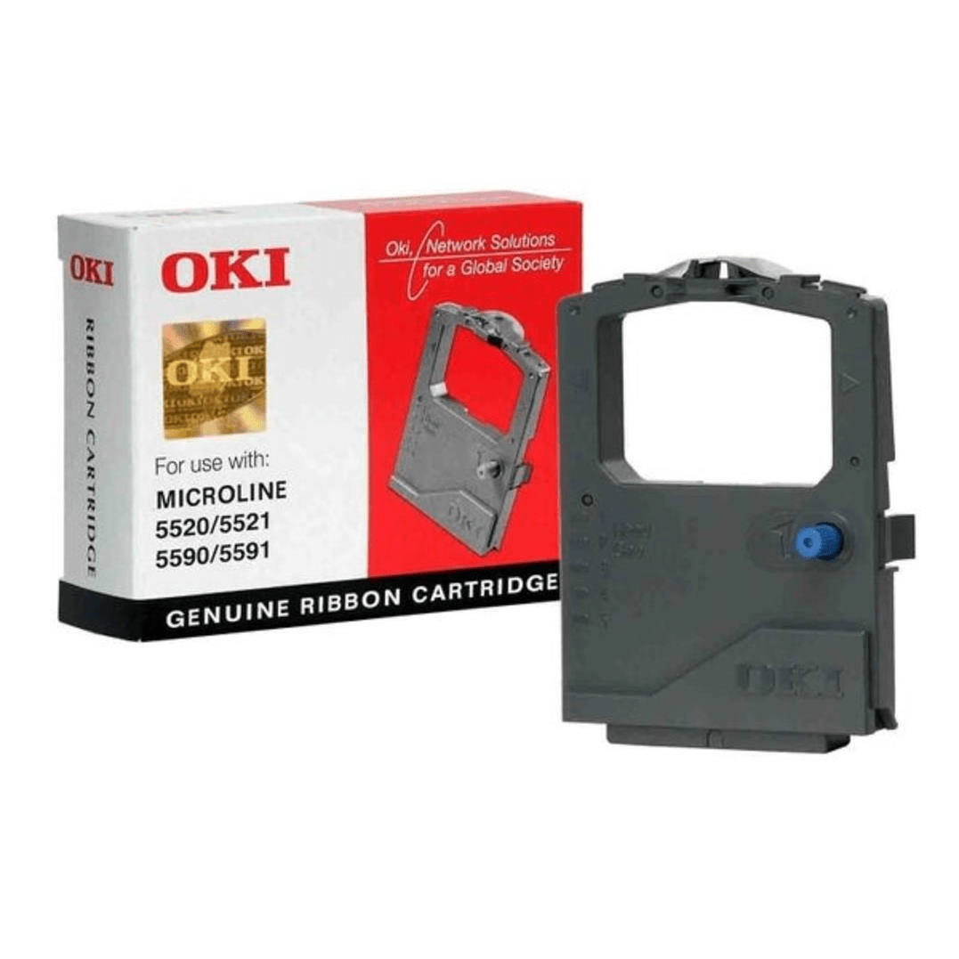 OKI Black Nylon Printer Ribbon Original 1126301 – FirstShop