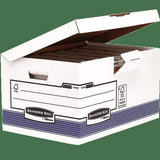 Fellowes System Flip Top Maxi Blue 1141501