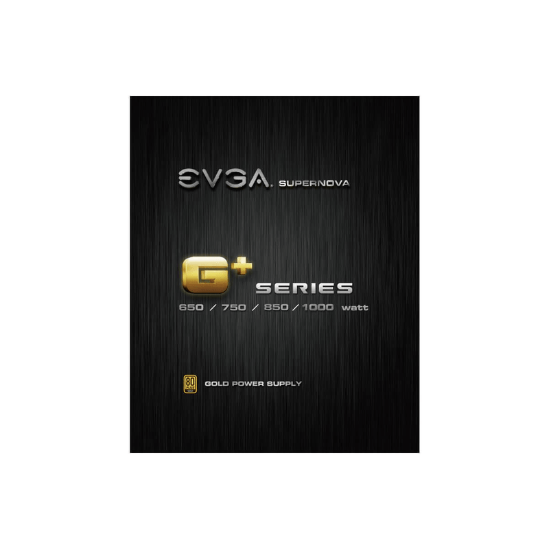 EVGA SuperNOVA 750 G+ 80 PLUS Gold 750W 20+4 pin ATX Black Power Supply 120-GP-0750-X1