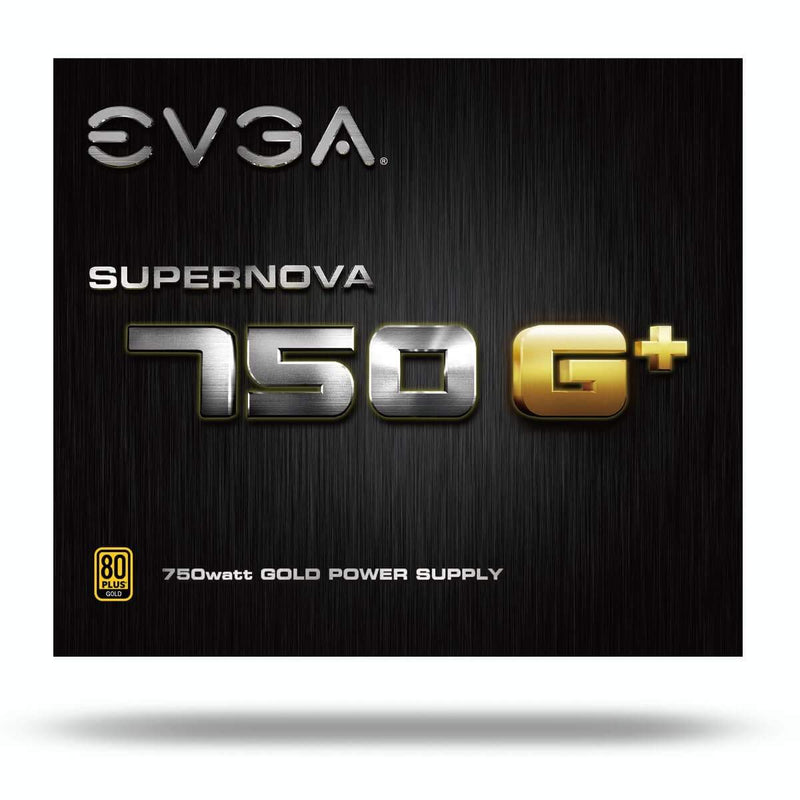 EVGA SuperNOVA 750 G+ 80 PLUS Gold 750W 20+4 pin ATX Black Power Supply 120-GP-0750-X1