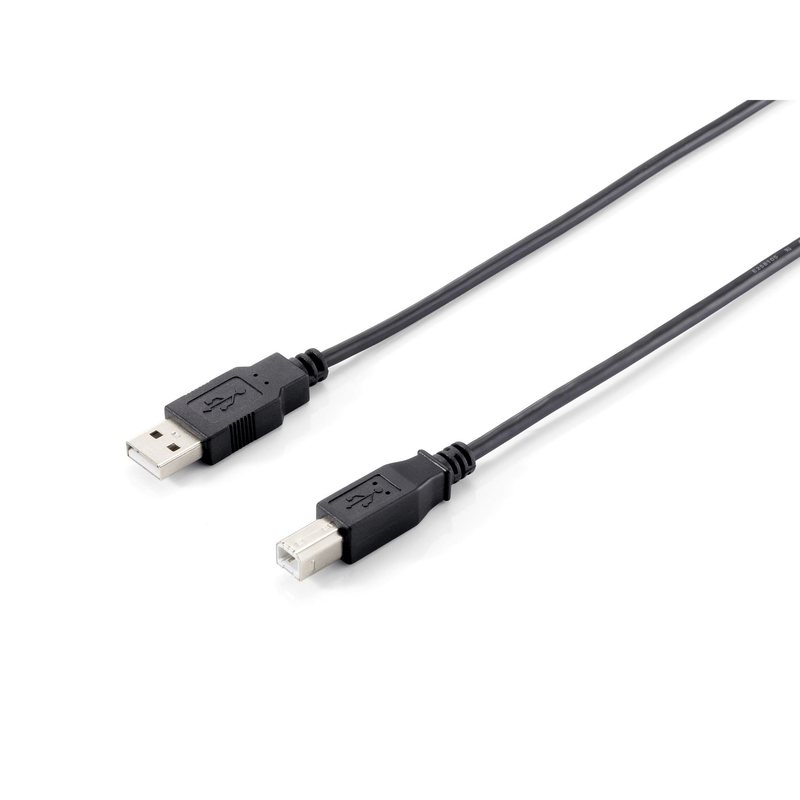 Equip USB 2.0 Type A to Type B Cable 1.8m Black 128860