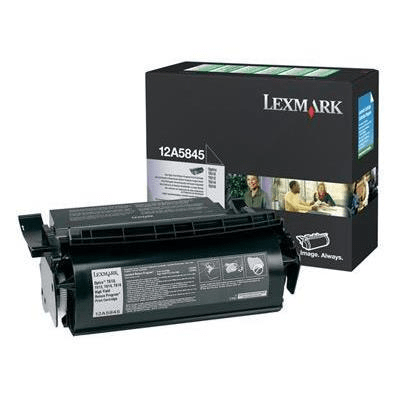 Lexmark 12A5845 Black Toner Cartridge 25
