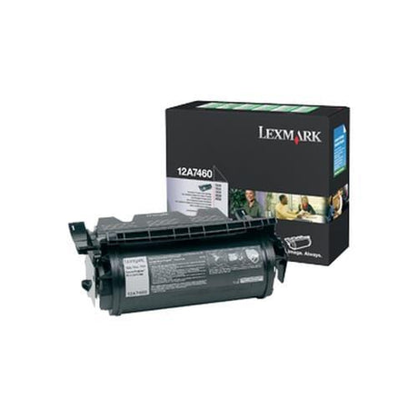 Lexmark 12A7460 Black Toner Cartridge 5