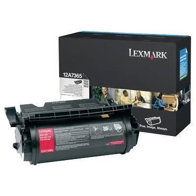 Lexmark T632 T634 (32K) Black Toner Cartridge 32,000 Pages Original 12A8044 Single-pack