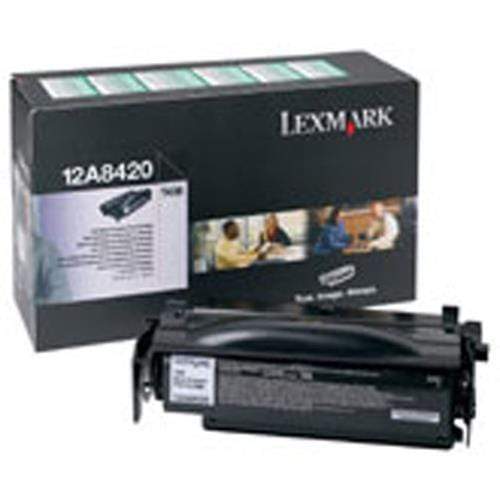 Lexmark T430 Black Toner Cartridge 6,000 Pages Original 12A8420 Single-pack