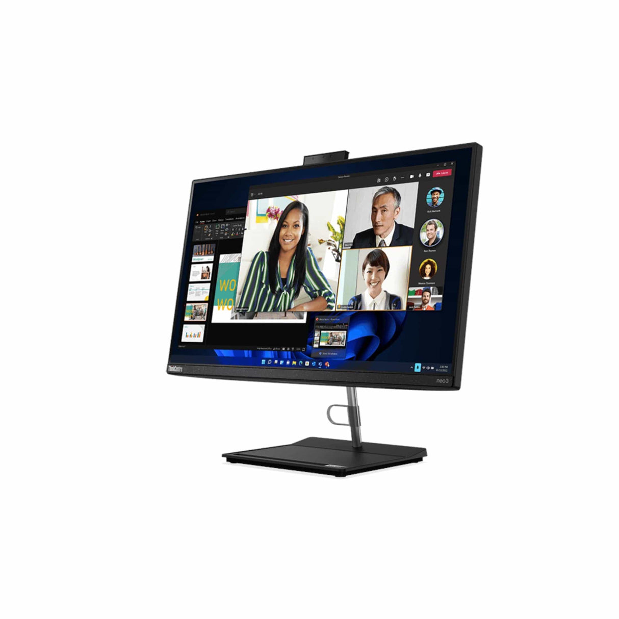 Lenovo ThinkCentre Neo 30a 22-inch FHD All-in-One PC - Intel Core i5-1240P 256GB SSD 4GB RAM Windows 11 Pro 12B10020SA