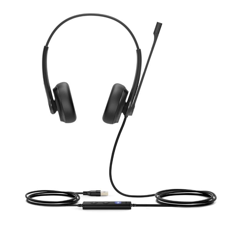 Yealink UH34 Dual Wired USB Type-A Headset for Microsoft Teams 1308043