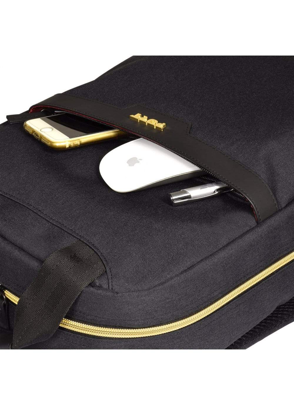 Port Designs CANBERRA Notebook Case 14-inch Border Black