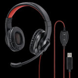 Hama 400 USB Office Headsest Black 139927