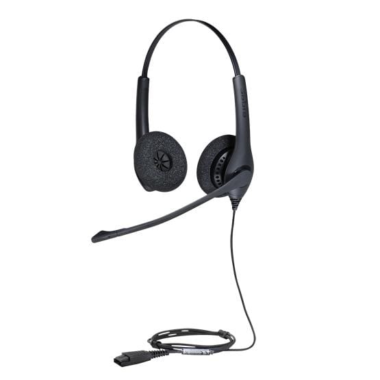 Jabra BIZ 1500 Duo QD Headset Head-band Black 1519-0154 – FirstShop