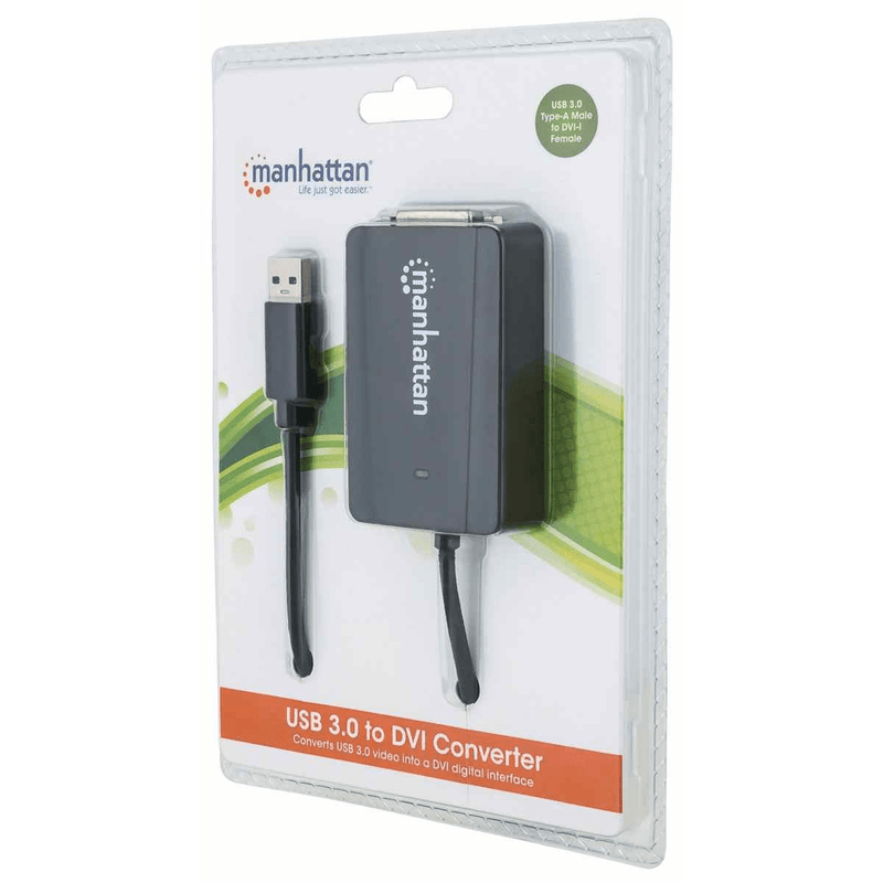 Manhattan Superspeed USB 3.0 to DVI Converter 152310