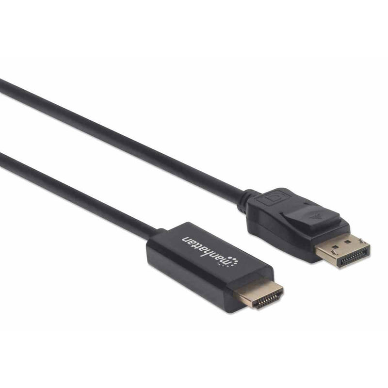 Manhattan 1.8m 1080P DisplayPort to HDMI Cable 152679