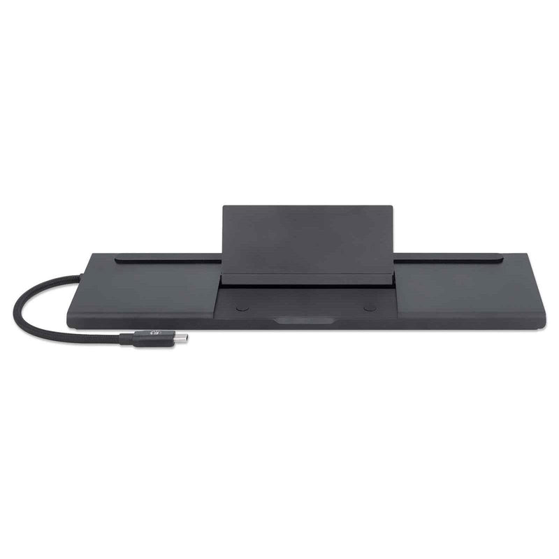 Manhattan USB-C 11-In-1 Triple-Monitor Docking Station with Mst 153478