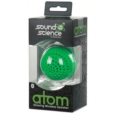 Talk Machine Green Manhattan Atom Green Wireless Bluetooth Speaker 162364 – FirstShop