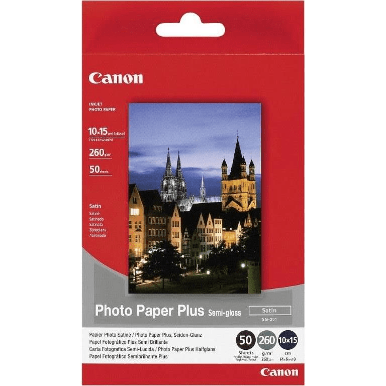 Canon Plus SG-201 10x15cm Semi-Gloss Photo Paper 1686B015