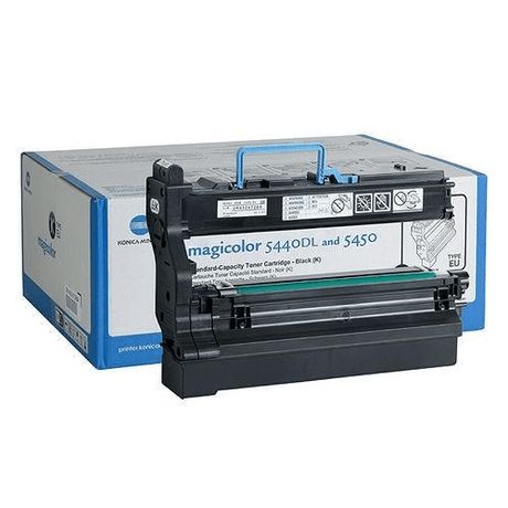 Konica Minolta Magicolor 5440 and 5450 Black Toner Cartridge 6,000 Pages Original 1710604-001 Single-pack