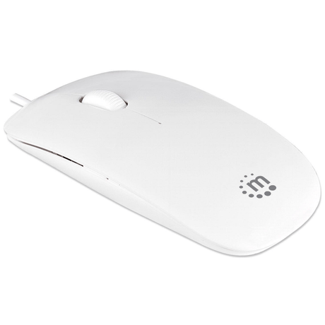 Manhattan Silhouette Optical Mouse White 177627