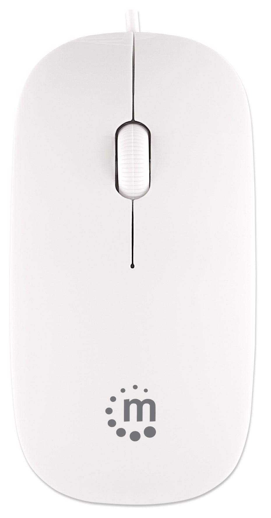Manhattan Silhouette Optical Mouse White 177627