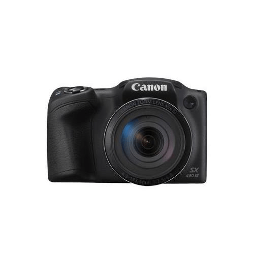 Canon PowerShot SX430 Camera Kit 20.5MP Black 1790C013