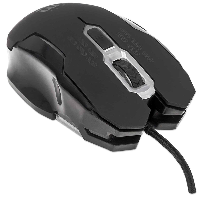 Manhattan Gaming USB Wired Mouse - Black