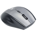 Manhattan Curve Wireless Mouse Grey 179379