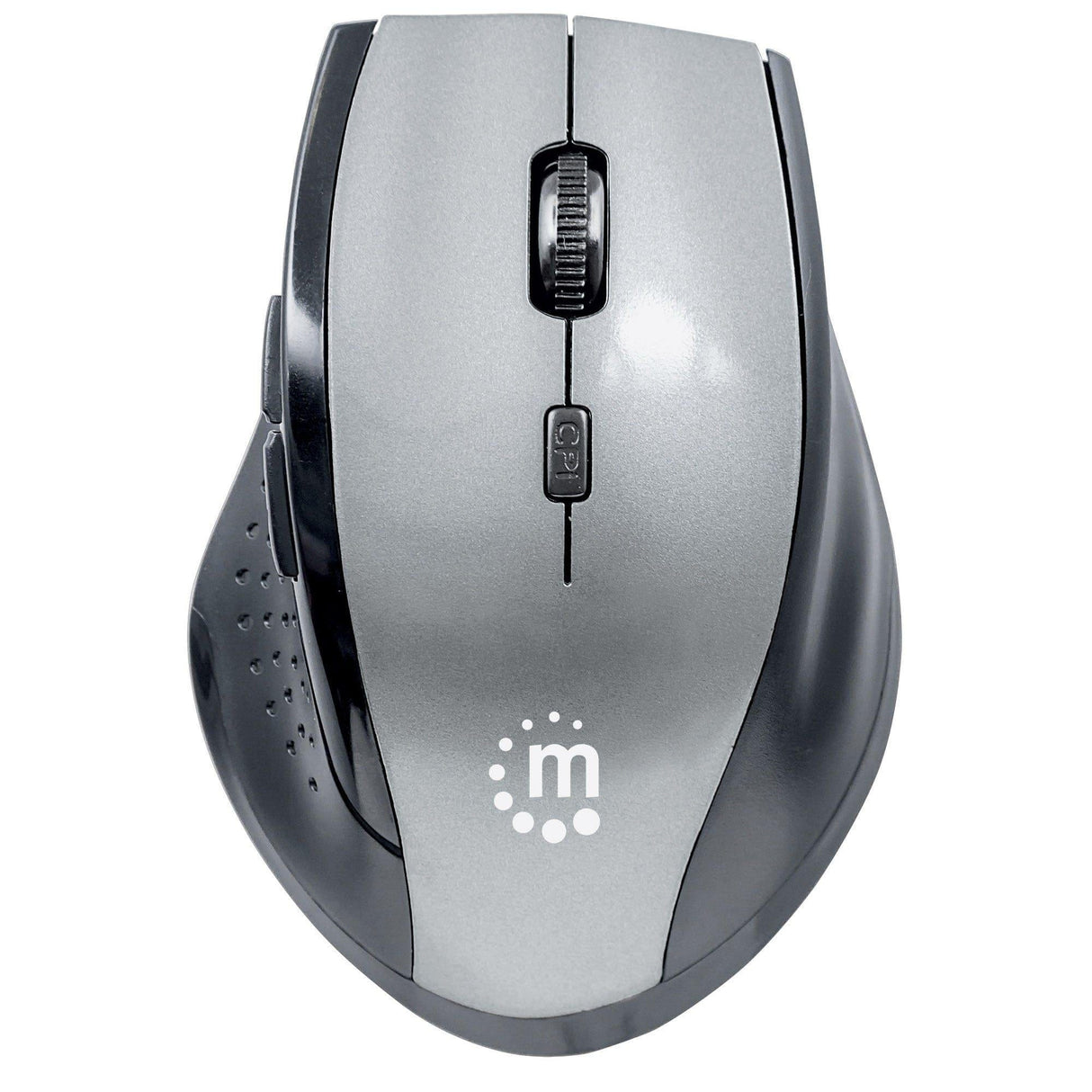 Manhattan Curve Wireless Mouse Grey 179379