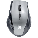 Manhattan Curve Wireless Mouse Grey 179379