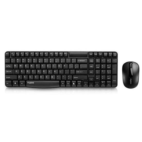 Rapoo X1800S Keyboard and Mouse Combo Wireless Black 18534