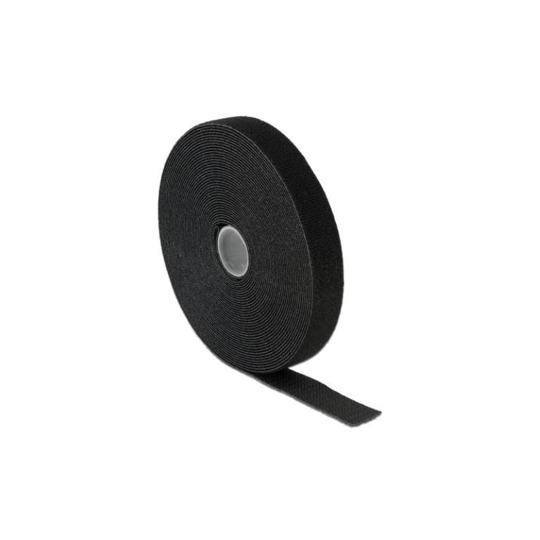 Delock loop Fastener 10m Black 18716