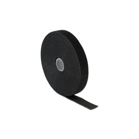 Delock loop Fastener 10m Black 18716