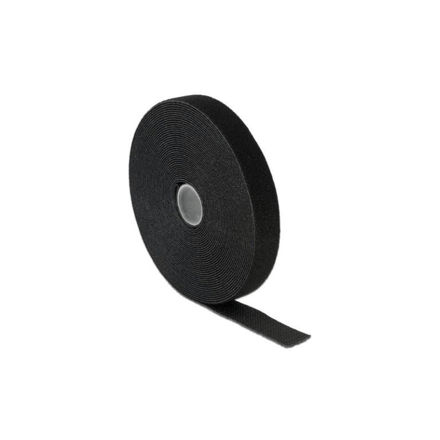 Delock loop Fastener 10m Black 18716