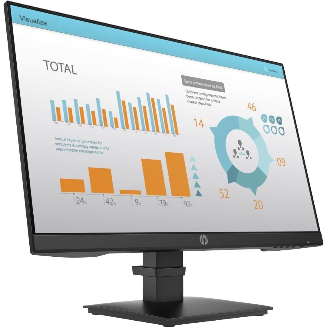 HP P24 G4 23.8-inch 1920 x 1080p FHD 16:9 75hz 5ms IPS Monitor 1A7E5AS
