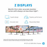 HP Z27u G3 27-inch 2560 x 1440p QHD 16:9 60Hz 5ms IPS LED Monitor 1B9X2AA