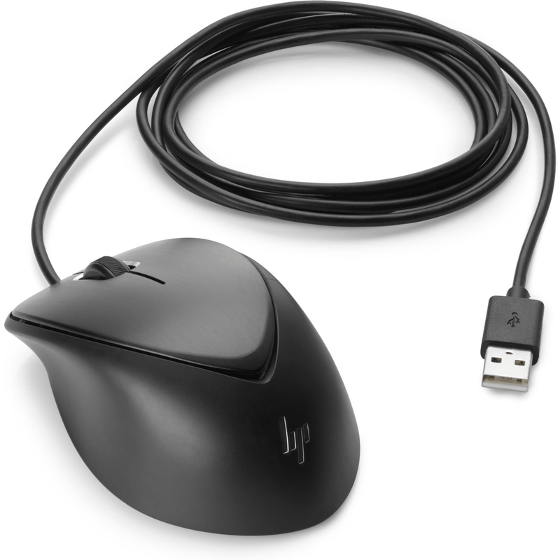 HP USB Premium Mouse USB Type-A Laser 1200dpi Ambidextrous 1JR32AA