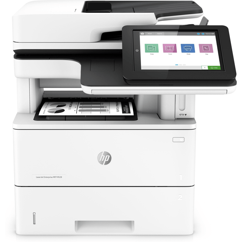 HP LaserJet Enterprise M528f A4 Multifunction Mono Laser Home & Office Printer 1PV65A