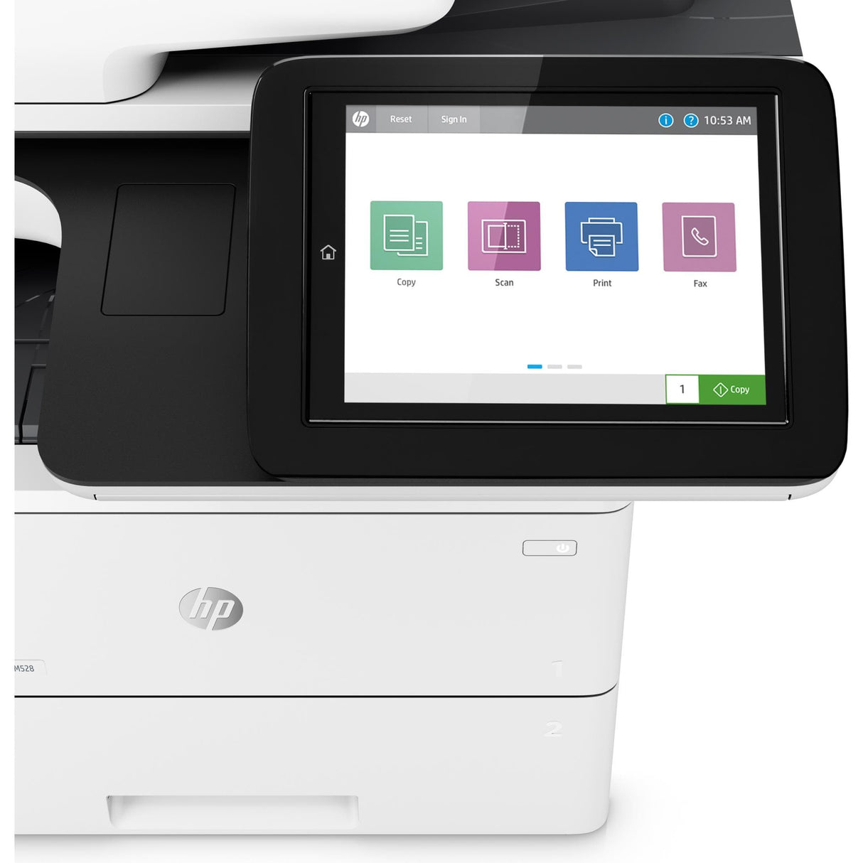 HP LaserJet Enterprise M528f A4 Multifunction Mono Laser Home & Office Printer 1PV65A