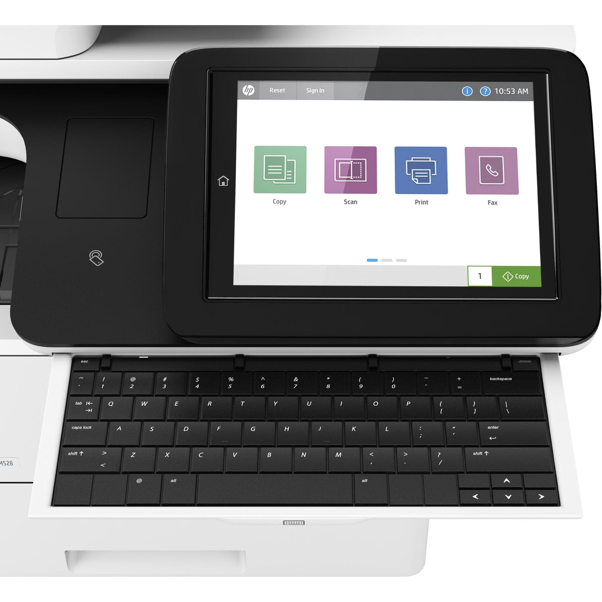 HP LaserJet Enterprise Flow M528z A4 Multifunction Mono Laser Home & Office Printer 1PV67A