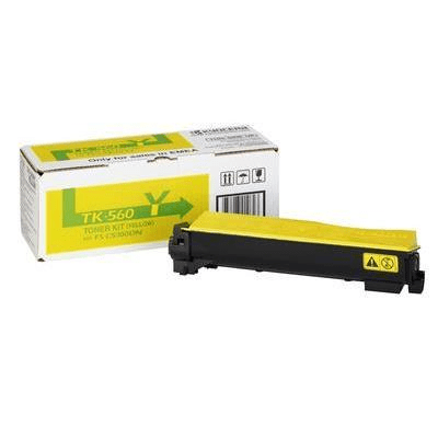 Kyocera TK-560Y Yellow Toner Kit Cartridge 10,000 Pages Original 1T02HNAEU0 Single-pack