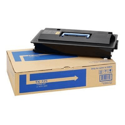 Kyocera TK-725 Black Toner Kit Cartridge 34,000 Pages Original 1T02KR0NL0 Single-pack