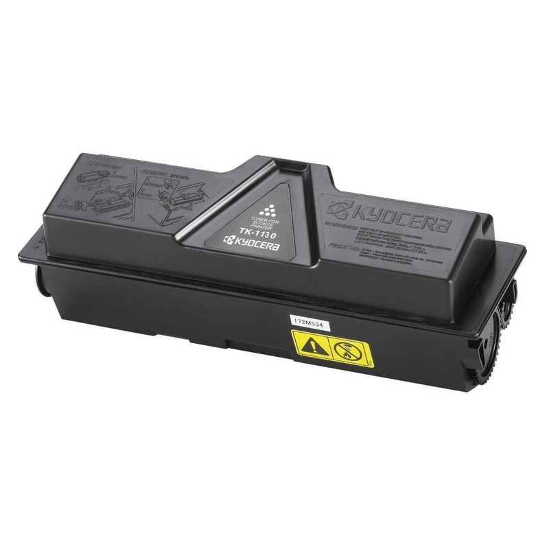 Kyocera TK-1130 Black Toner Kit Cartridge 3,000 Pages Original 1T02MJ0NL0 Single-pack